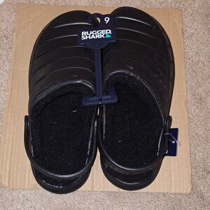 NWT Rugged Shark Men's Lined EVA Clogs Size 9